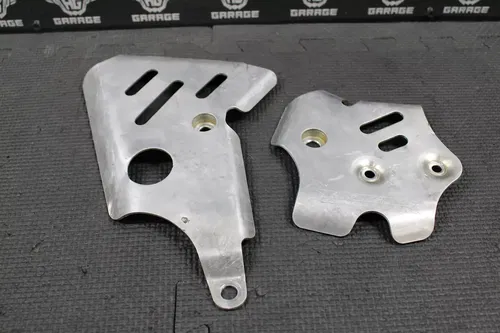 2003 2004 YAMAHA YZ250 2 STROKE WORKS CONNECTION FRAME GUARDS SHIELDS PROTECTORS