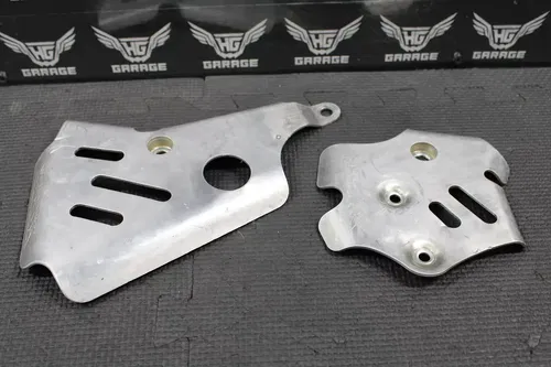 2003 2004 YAMAHA YZ250 2 STROKE WORKS CONNECTION FRAME GUARDS SHIELDS PROTECTORS