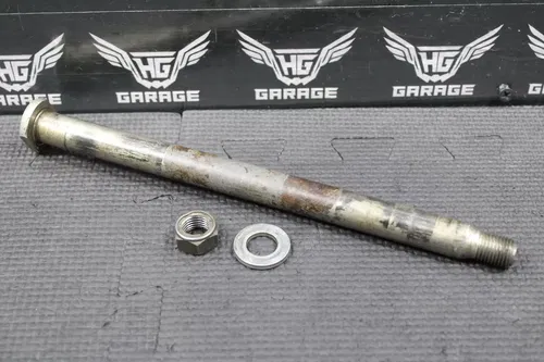 2009 HONDA CRF450X OEM REAR BACK SWINGARM BOL PIVOT AXLE SHAFT 52101-KZ4-J40