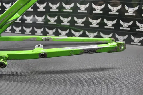 2002 KAWASAKI 99-02 KX125 KX250 OEM REAR BACK SUB FRAME SUBFRAME RAIL STRAIGHT