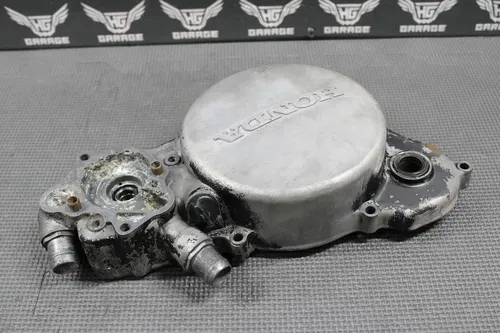 1985 HONDA CR125R OEM ENGINE RIGHT SIDE CASE INNER CLUTCH COVER 11340-KA3-760