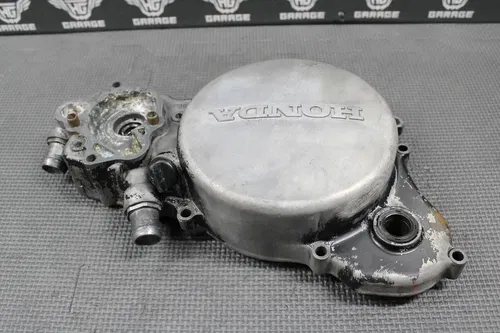 1985 HONDA CR125R OEM ENGINE RIGHT SIDE CASE INNER CLUTCH COVER 11340-KA3-760