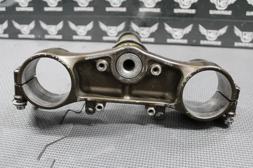 2006 KAWASAKI KX250 2 STROKE OEM FRONT FORK  LOWER TRIPLE TREE STEM CLAMP