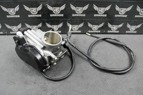 2013 SUZUKI 13-15 RMZ250 OEM KEIHIN MAIN FUEL INJECTOR THROTTLE BODY CABLE GOOD!