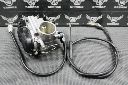 2013 SUZUKI 13-15 RMZ250 OEM KEIHIN MAIN FUEL INJECTOR THROTTLE BODY CABLE GOOD!