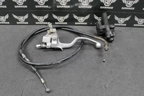 2006 05-07 HONDA CRF450X OEM CLUTCH PERCH MOUNT WITH LEVER CABLE 22870-MEY-670