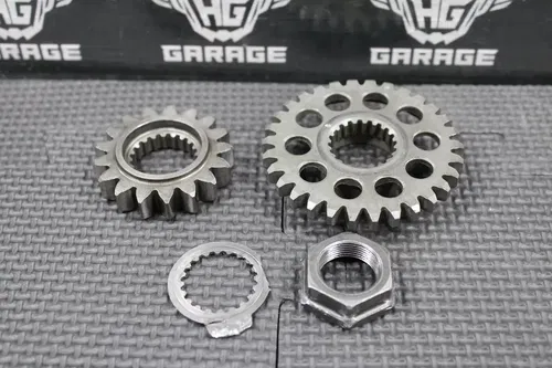 2007 YAMAHA YZ250F OEM ENGINE CRANKSHAFT BALANCER SHAFT MAIN PRIMARY GEAR SET