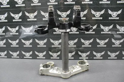 1985 KAWASAKI KX80 OEM FRONT FORKS LOWER UPPER TRIPLE TREE STEM BAR CLAMP