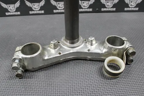 1985 KAWASAKI KX80 OEM FRONT FORKS LOWER UPPER TRIPLE TREE STEM BAR CLAMP