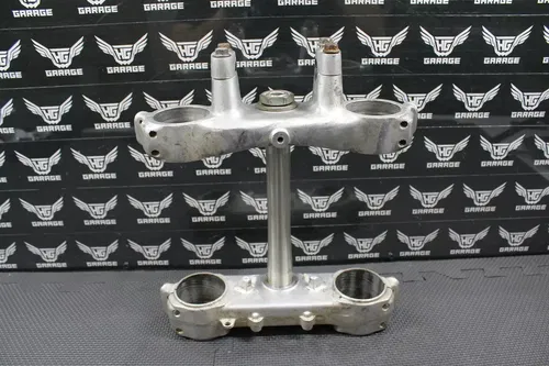 1990 HONDA CR125R OEM FRONT FORKS LOWER UPPER TRIPLE TREE STEM BAR CLAMP