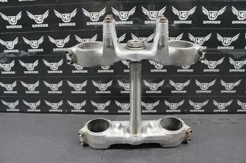 1990 HONDA CR125R OEM FRONT FORKS LOWER UPPER TRIPLE TREE STEM BAR CLAMP