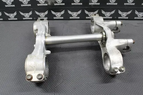 1990 HONDA CR125R OEM FRONT FORKS LOWER UPPER TRIPLE TREE STEM BAR CLAMP