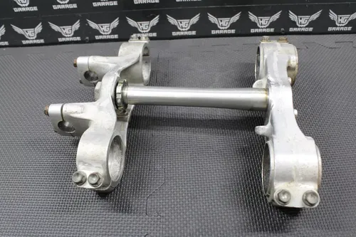 1990 HONDA CR125R OEM FRONT FORKS LOWER UPPER TRIPLE TREE STEM BAR CLAMP