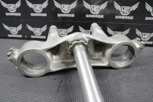 1990 HONDA CR125R OEM FRONT FORKS LOWER UPPER TRIPLE TREE STEM BAR CLAMP