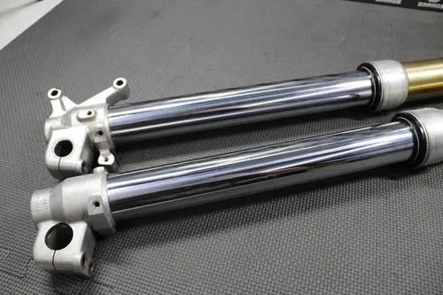 2004 04-07 HONDA CR125R OEM 46MM RIGHT LEFT FRONT SUSPENSION FORKS SHOCKS NICE!