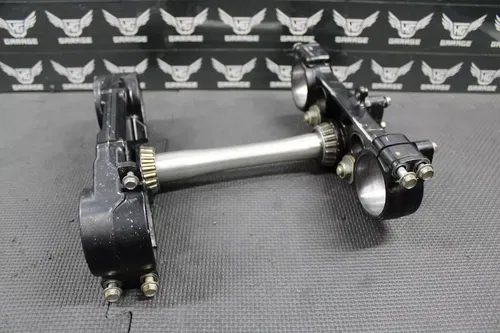 2012 KAWASAKI KX450F OEM FRONT FORKS LOWER UPPER TRIPLE TREE STEM BAR CLAMPS
