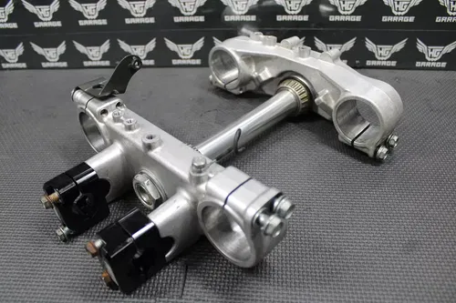 2002 SUZUKI 00-04 DRZ400 DRZ400E FRONT FORKS LOWER UPPER TRIPLE TREE STEM CLAMP