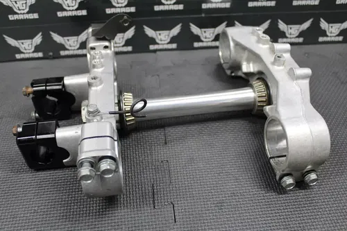 2002 SUZUKI 00-04 DRZ400 DRZ400E FRONT FORKS LOWER UPPER TRIPLE TREE STEM CLAMP