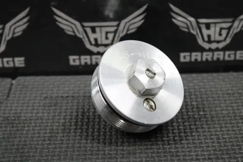 2002 KAWASAKI KX125 KX250 OEM KYB 48MM FRONT FORK TOP CAP CLICKER ADJUSTER KNOB