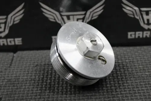 2002 KAWASAKI KX125 KX250 OEM KYB 48MM FRONT FORK TOP CAP CLICKER ADJUSTER KNOB
