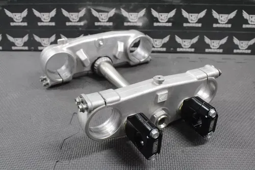 2002 2003 HONDA CR250R CRF450R OEM FRONT FORKS TRIPLE TREE STEM FAT BAR CLAMP