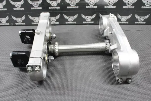 2002 2003 HONDA CR250R CRF450R OEM FRONT FORKS TRIPLE TREE STEM FAT BAR CLAMP