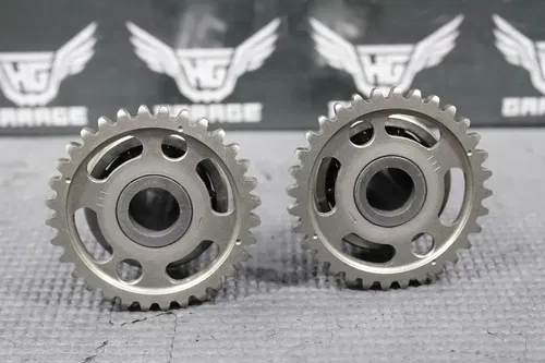 2002 YAMAHA 01-06 WR250F 01-09 YZ250F OEM INTAKE EXHUAST CAMSHAFT SET CAMS GOOD!