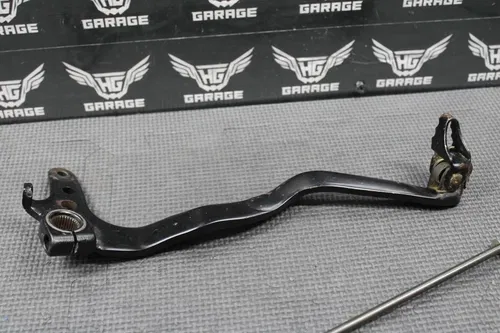 2002 HONDA XR200R 86-02 OEM RIGHT REAR BRAKE FOOT PEDAL LEVER ROD ARM ASSEMBLY