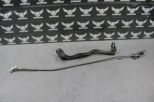 2002 HONDA XR200R 86-02 OEM RIGHT REAR BRAKE FOOT PEDAL LEVER ROD ARM ASSEMBLY