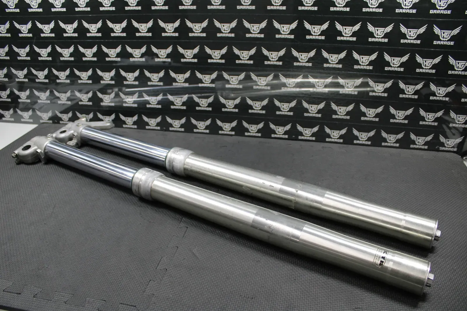 2002 KAWASAKI KX125 OEM KYB RIGHT LEFT FRONT SUSPENSION FORKS SHOCKS 44075-1167