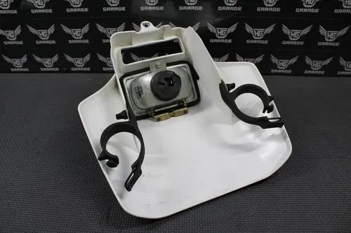2000 2001 SUZUKI DRZ400 DRZ400E OEM WHITE HEADLIGHT SHROUD COVER HOUSING BULB
