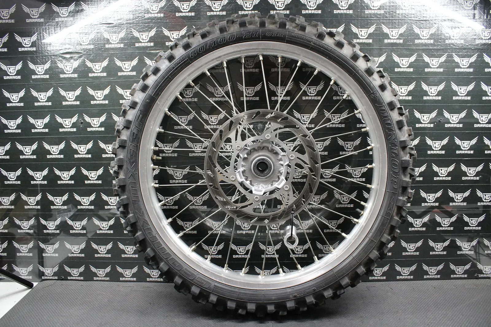 2005 YAMAHA YZ125 YZ250 YZ450F OEM FRONT WHEEL RIM HUB TIRE 5NY-25111-00-00 GOOD