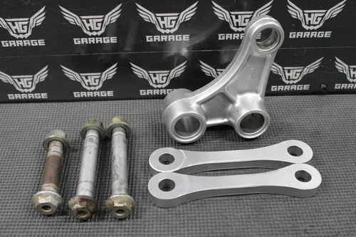 2003 KAWASAKI KX250 OEM REAR SHOCK SWINGARM LINKAGE LINKS UNI TRAK 39007-1306