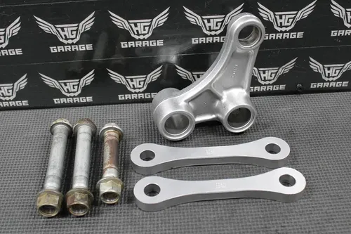 2003 KAWASAKI KX250 OEM REAR SHOCK SWINGARM LINKAGE LINKS UNI TRAK 39007-1306