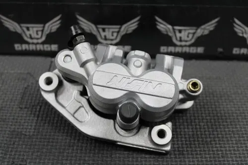 2007 KAWASAKI KX250F OEM NISSIN FRONT BRAKE CALIPER & HANGER BRACKET 43080-0006