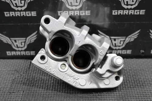 2007 KAWASAKI KX250F OEM NISSIN FRONT BRAKE CALIPER & HANGER BRACKET 43080-0006