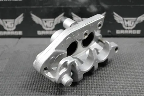 2007 KAWASAKI KX250F OEM NISSIN FRONT BRAKE CALIPER & HANGER BRACKET 43080-0006