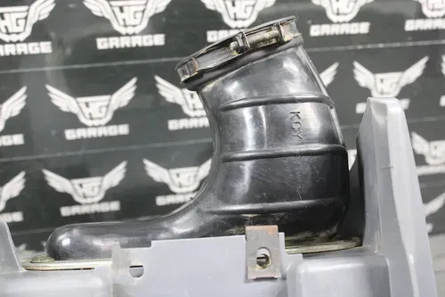 1996 HONDA XR400R 96-99 OEM AIRBOX AIR CLEANER FILTER BOX INTAKE BOOT GRAY NICE!