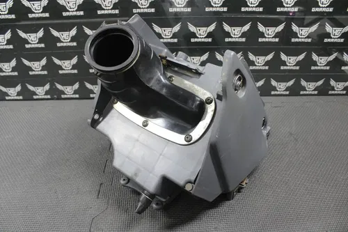 1996 HONDA XR400R 96-99 OEM AIRBOX AIR CLEANER FILTER BOX INTAKE BOOT GRAY NICE!