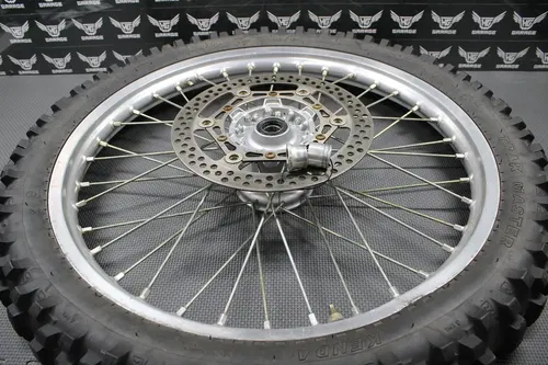 2003 02-05 YAMAHA YZ125 YZ250 YZ426F YZ450F OEM FRONT WHEEL RIM HUB TIRE ROTOR