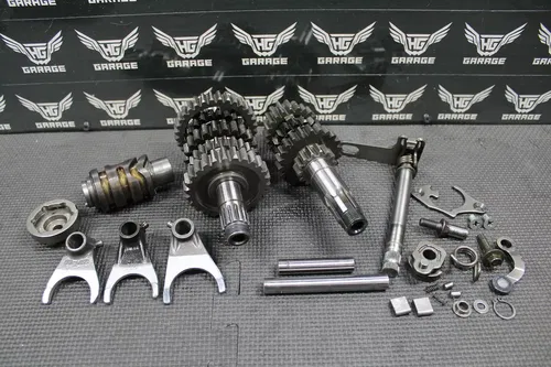 2002 SUZUKI DRZ400 DRZ400E OEM ENGINE TRANSMISSION TRANNY TRANS GEARS SHAFTS