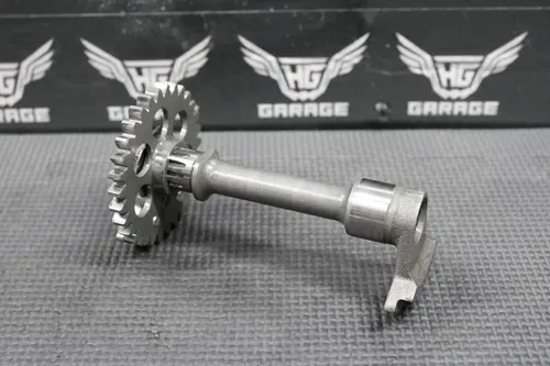 2010 01-11 YAMAHA YZ250F OEM ENGINE MOTOR CRANKSHAFT BALANCER GEAR SHAFT WEIGHT