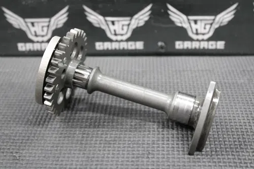 2010 01-11 YAMAHA YZ250F OEM ENGINE MOTOR CRANKSHAFT BALANCER GEAR SHAFT WEIGHT