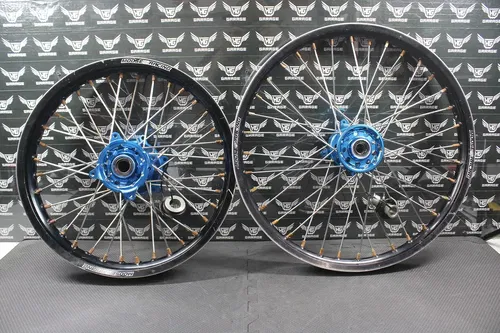 2013 KAWASAKI 09-17 KX250F KX450F MOOSE RACING WHEELSET WHEELS BILLET HUBS 18"