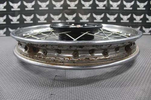 1999 97-00 HONDA XR70R OEM FRONT WHEEL RIM HUB 14" X 1.40" 44650-GCF-670