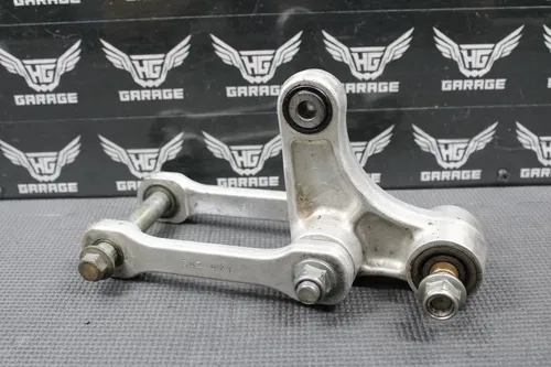 1999 98-99 SUZUKI RM125 OEM REAR SHOCK SWINGARM LINKAGE LINKS LEVER 62600-37820