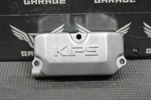 1991 KAWASAKI 88-91 KX125 OEM KIPS POWERVALVE RESONATOR COVER 14024-1565 #2