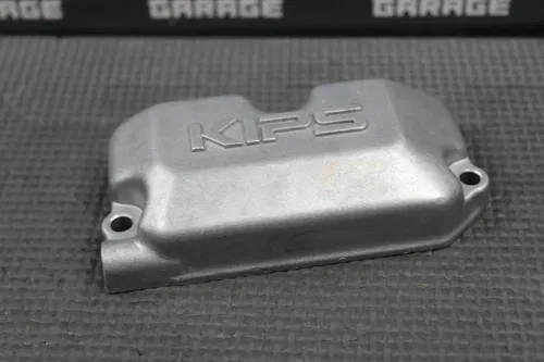 1991 KAWASAKI 88-91 KX125 OEM KIPS POWERVALVE RESONATOR COVER 14024-1565 #2