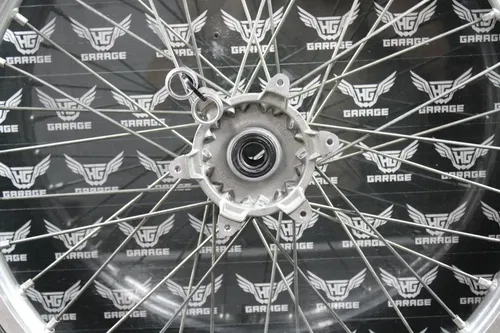 2010 02-14 YAMAHA YZ250F YZ125 YZ450F OEM EXCEL FRONT WHEEL RIM HUB TIRE GOOD!