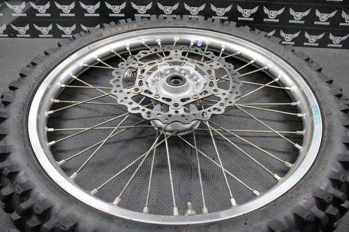 2011 03-11 YAMAHA YZ450F OEM EXCEL FRONT WHEEL RIM HUB TIRE 5XC-W2519-L0-00